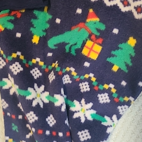 Dino christmas pj set - Picture 3 of 5